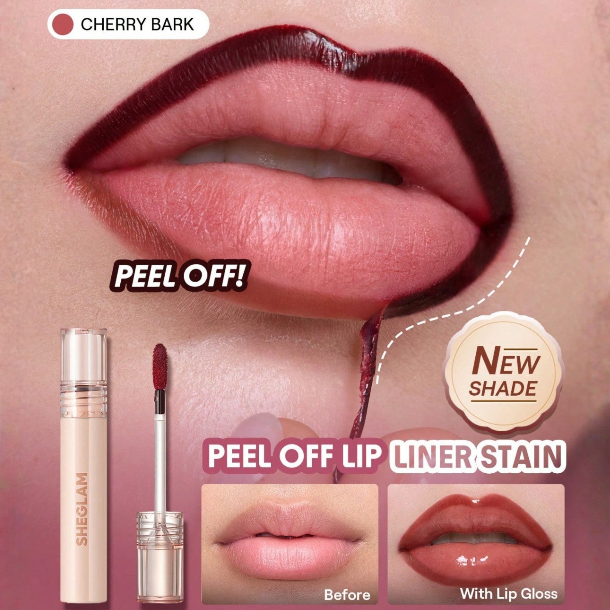 SHEGLAM Peel Off Lip Liner Stain SHEGLAM