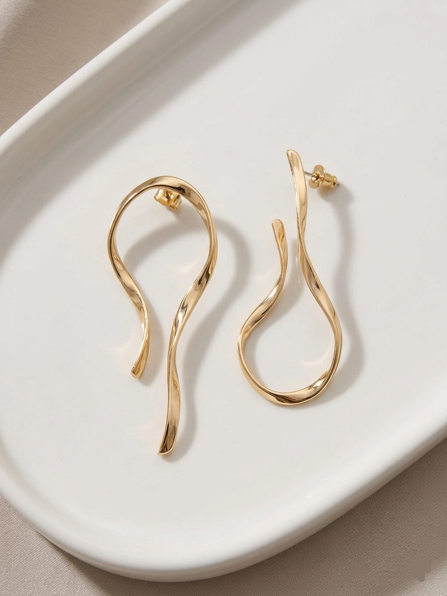 1 Pair Abstract Earings