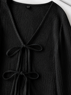 Whisper Belle Tie-Front Top