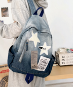 Y2K Rebel Denim Backpack