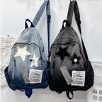 Y2K Rebel Denim Backpack