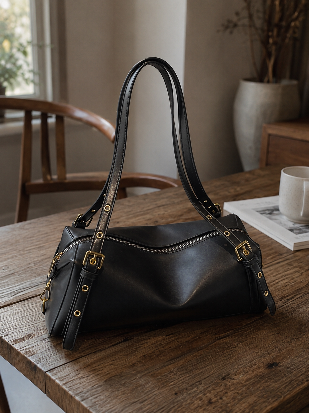 Retro Eyelet Bag