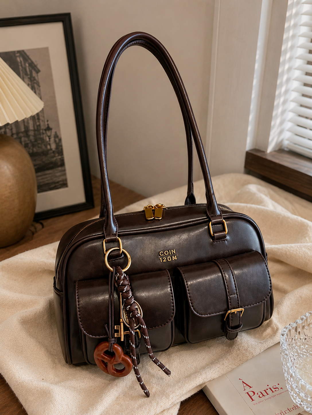 The Heritage Mocha Satchel