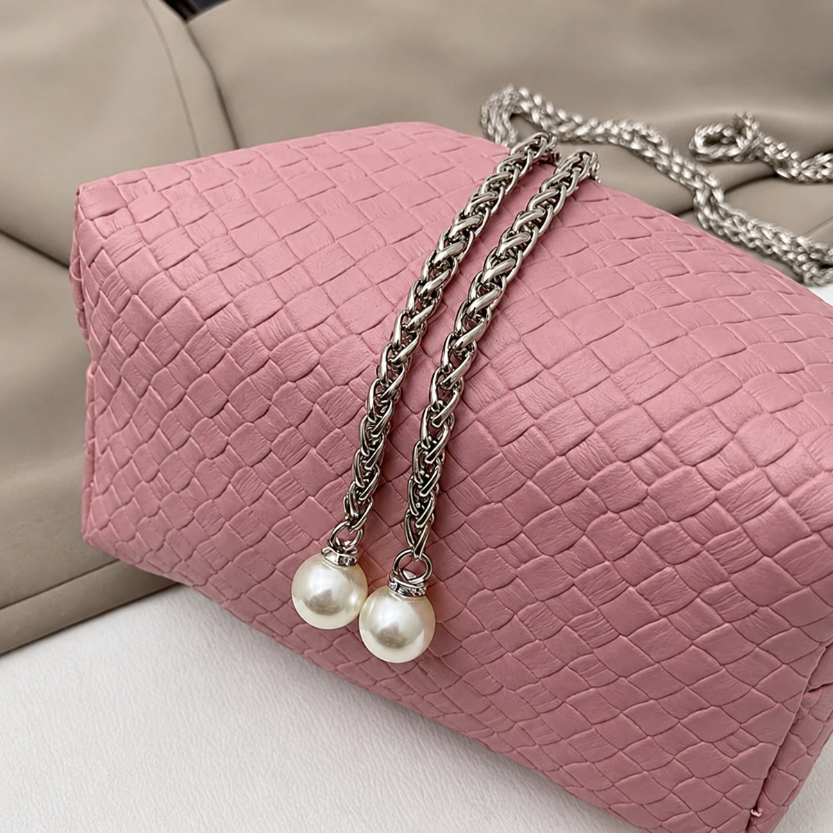 Drawstring Bucket Bag
