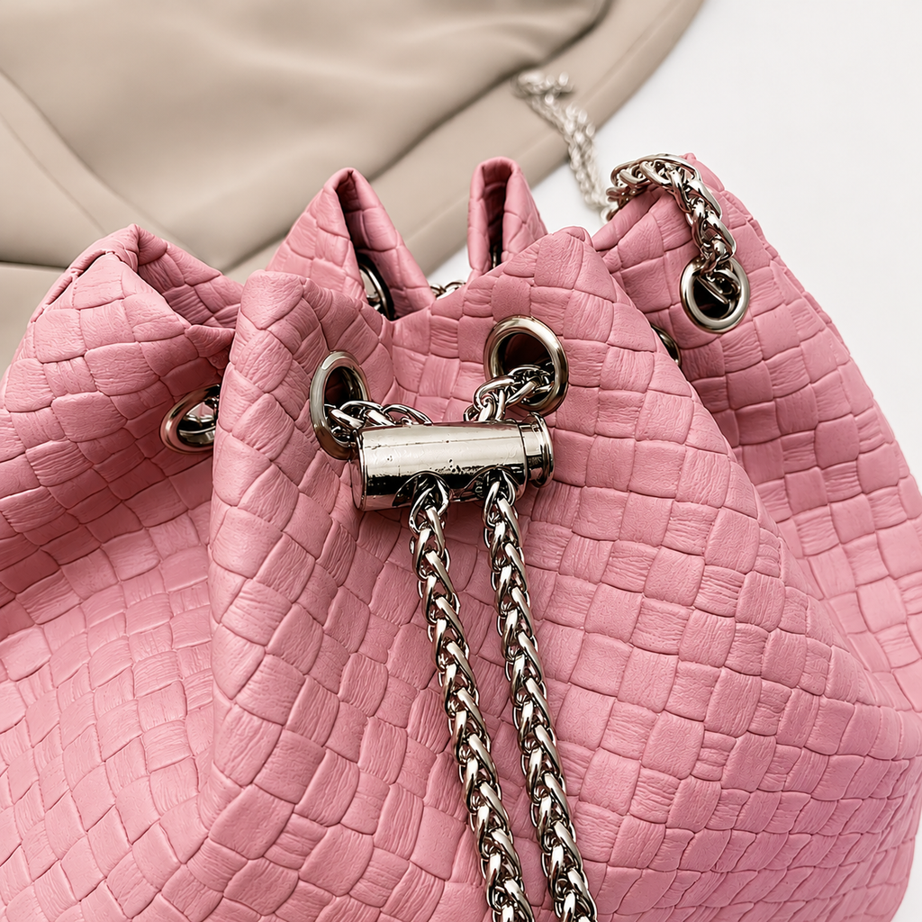 Drawstring Bucket Bag