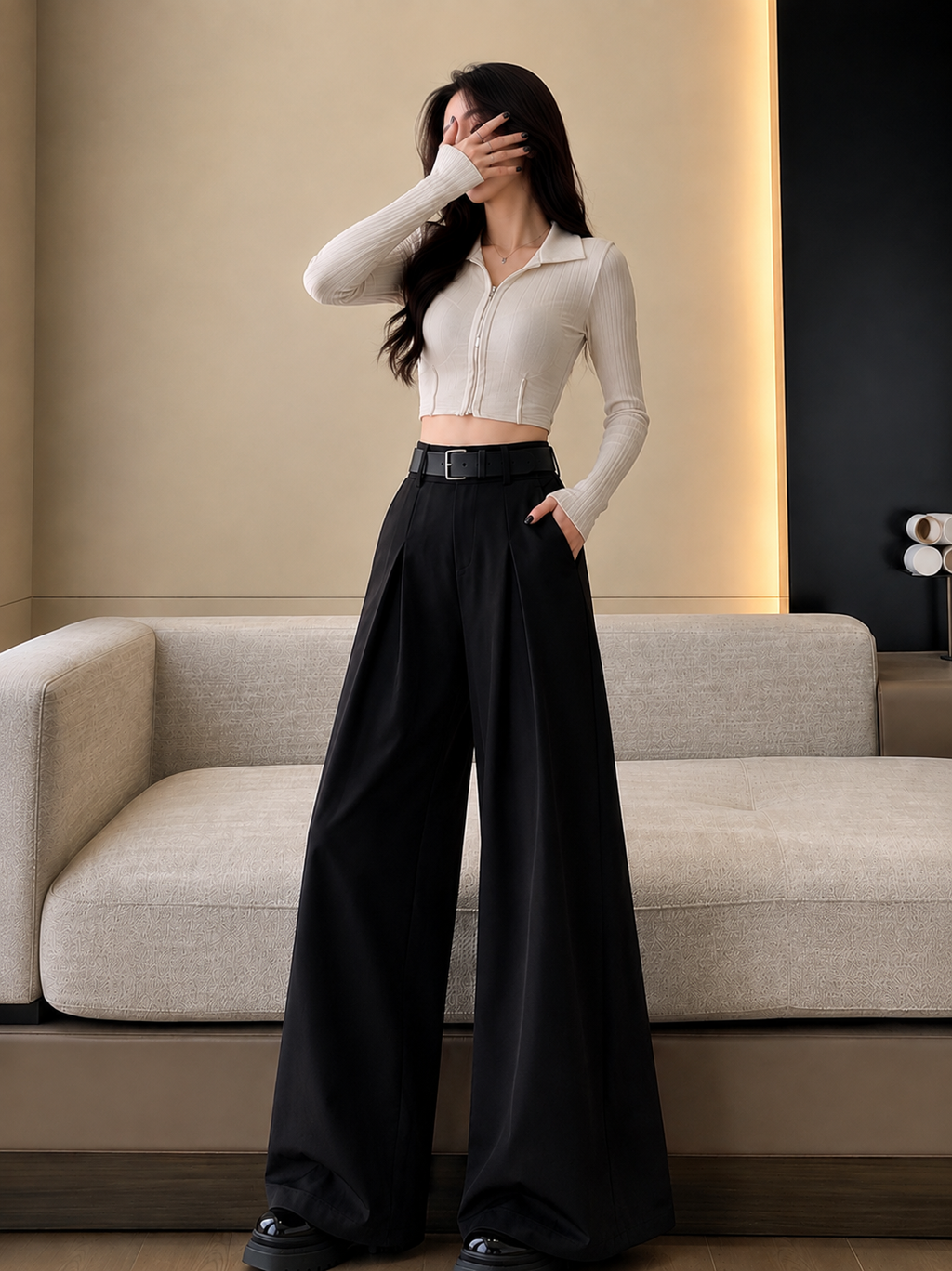 Sleek Notion Tailored Pants