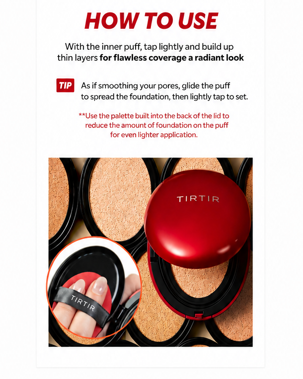 TIRTIR Mask Fit Red Cushion Foundation