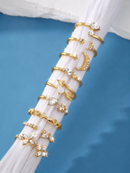 9 Pcs Stardust Ring Set