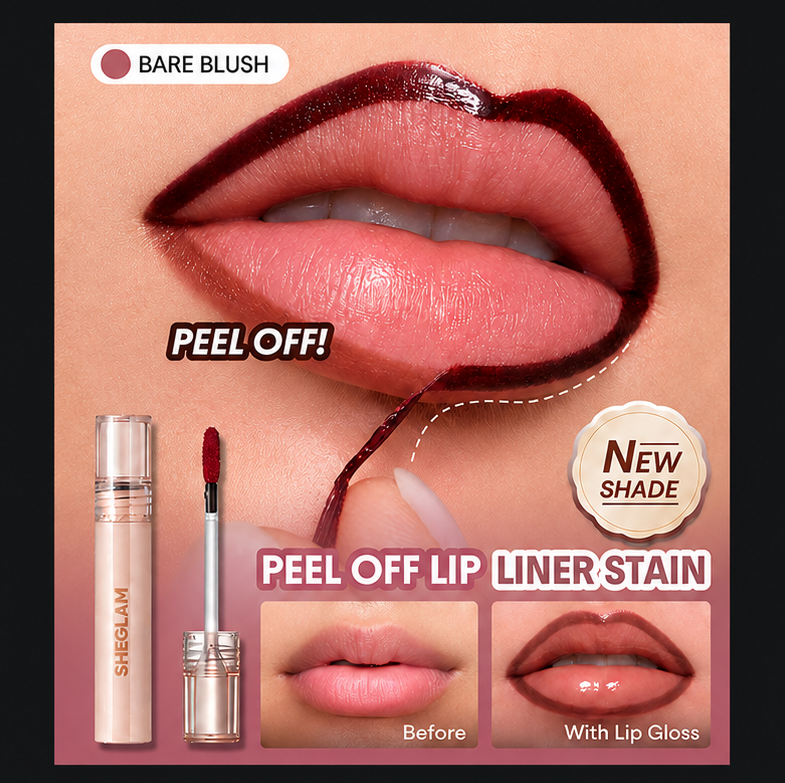 SHEGLAM Peel Off Lip Liner Stain