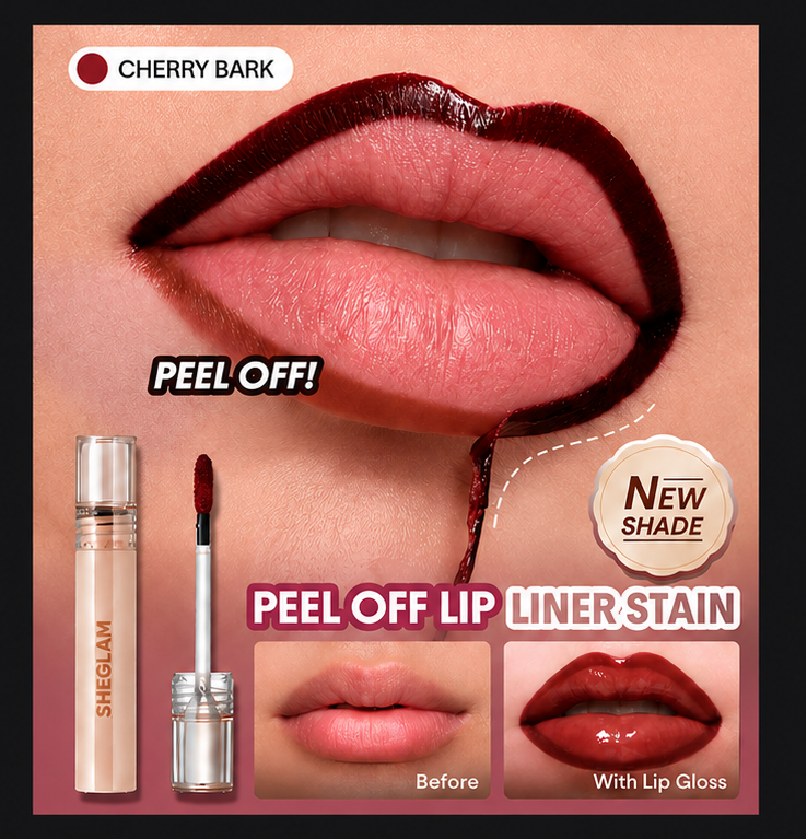 SHEGLAM Peel Off Lip Liner Stain