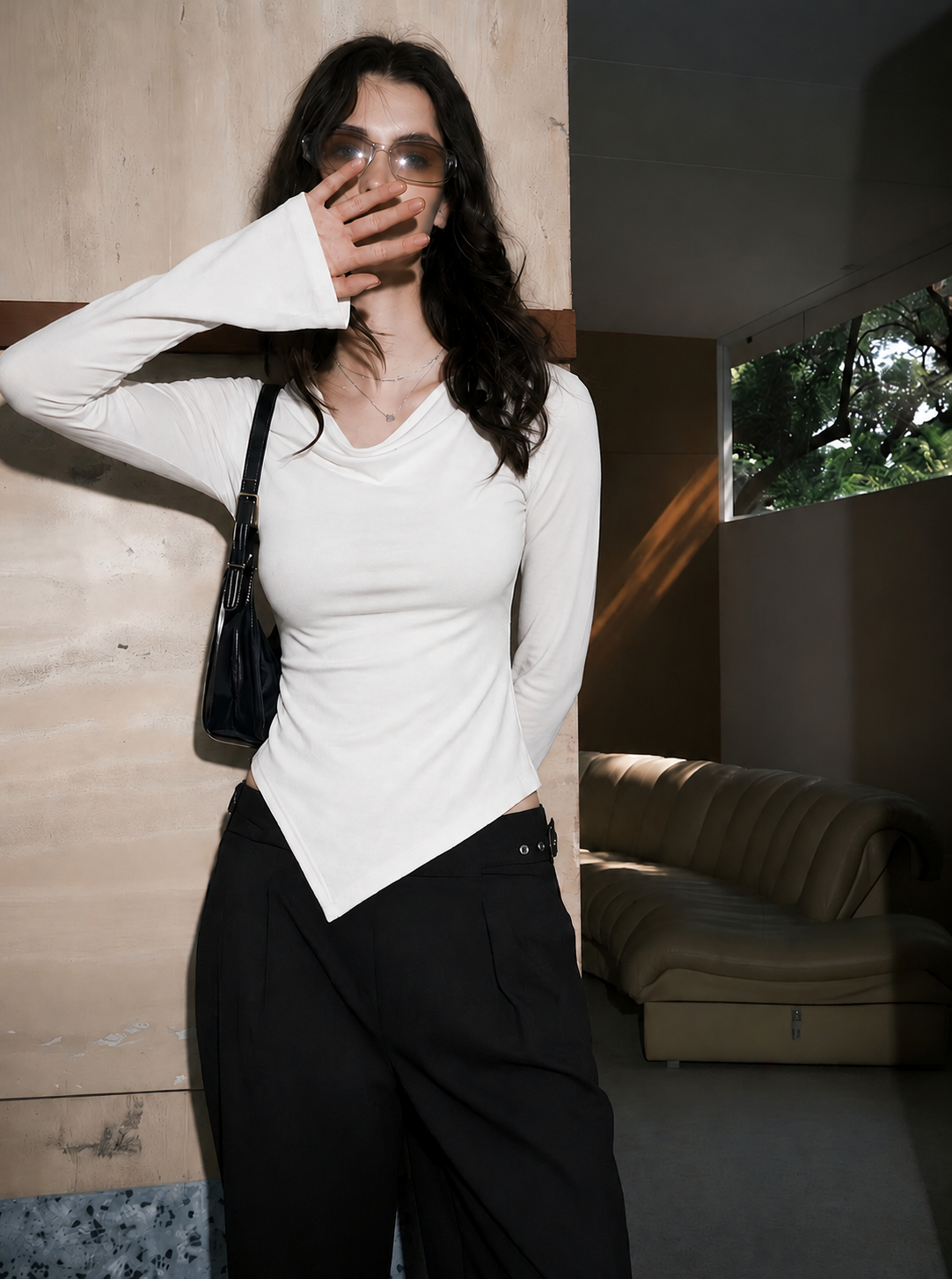Inverse Hem Tee