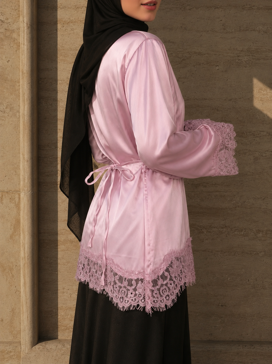 Lace Trim Blouse