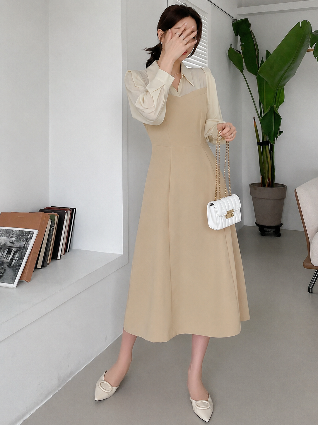 Colorblock Dress