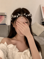 Vintage Leaf Headband Elitaire