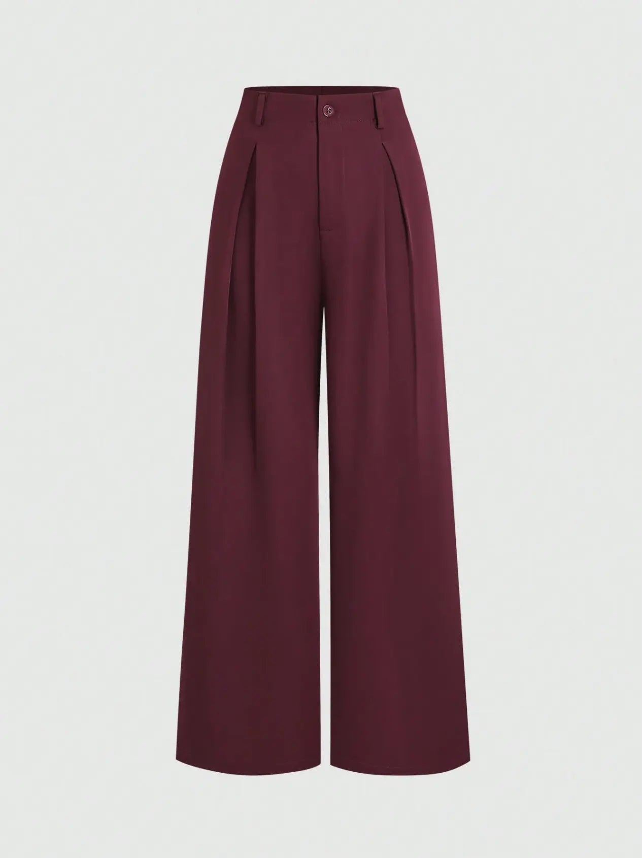 Pleated Wide-Leg Pants Elitaire