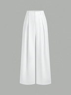 Pleated Wide-Leg Pants Elitaire