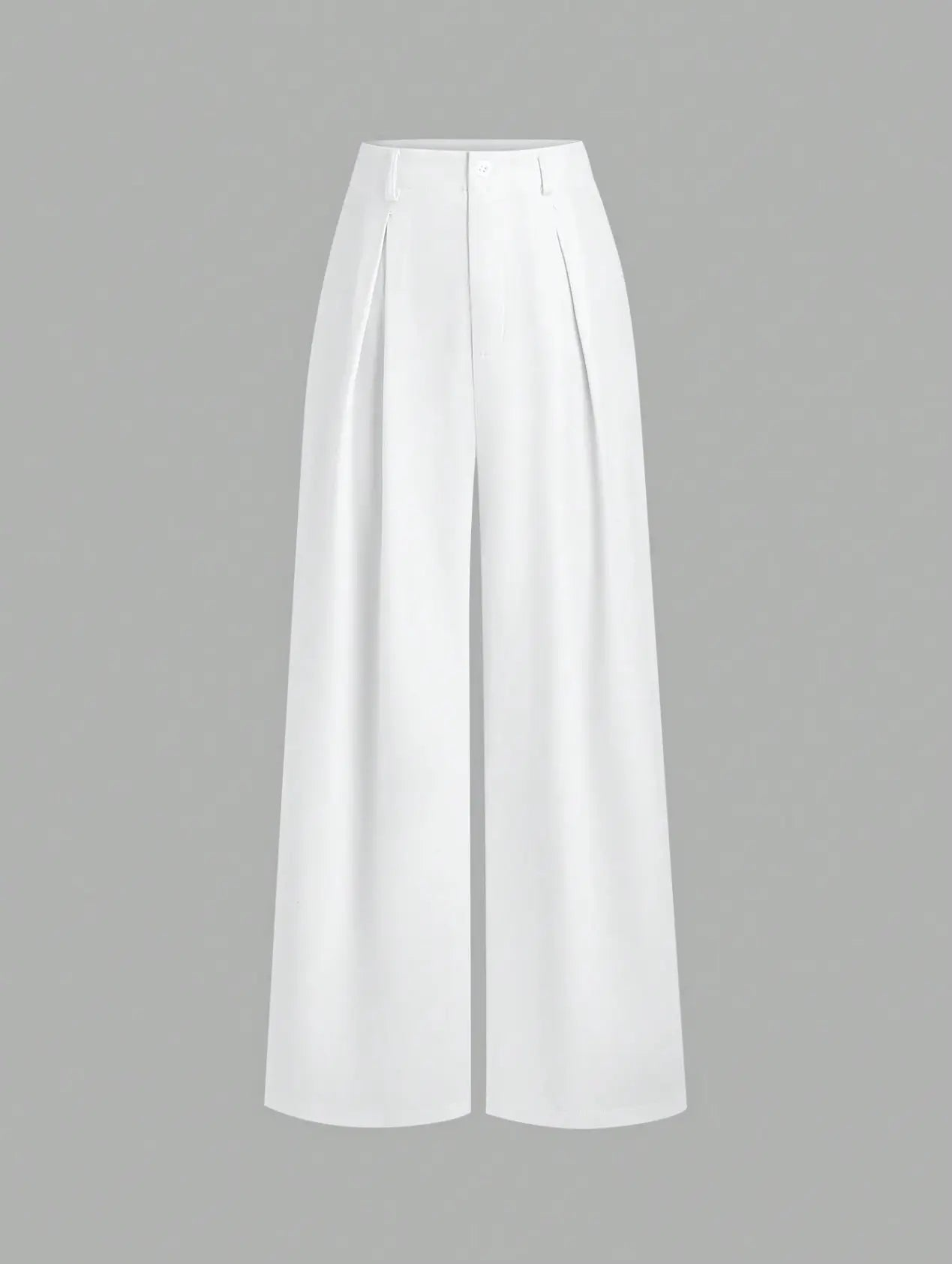 Pleated Wide-Leg Pants Elitaire