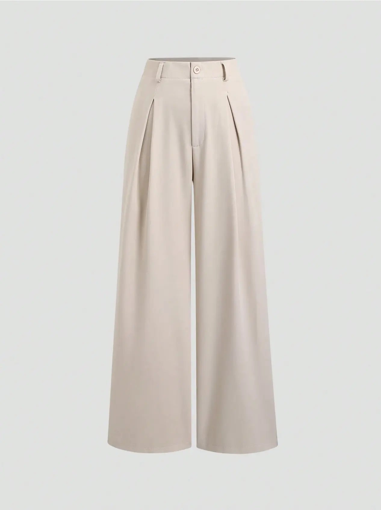 Pleated Wide-Leg Pants Elitaire