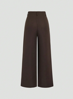 Pleated Wide-Leg Pants Elitaire