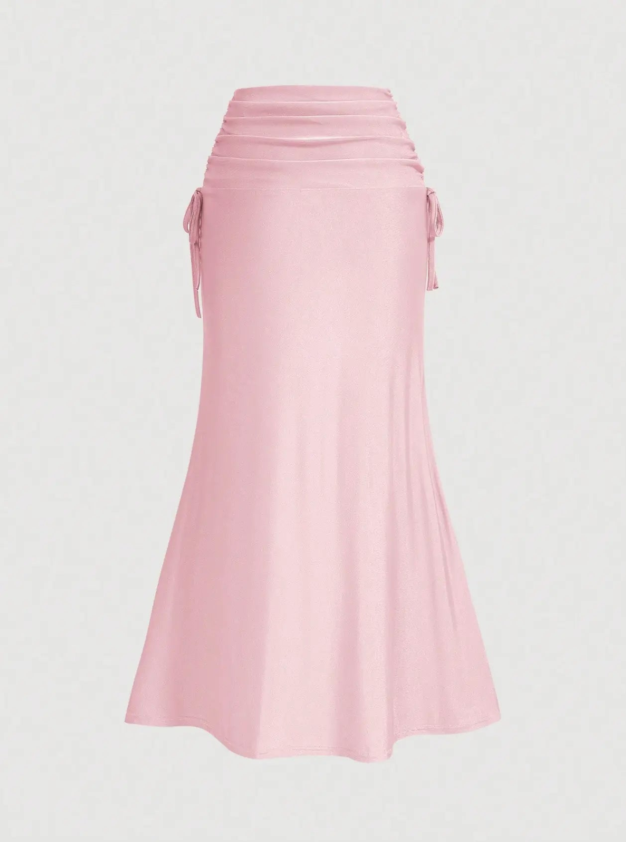Drawstring Ruched Skirt Elitaire
