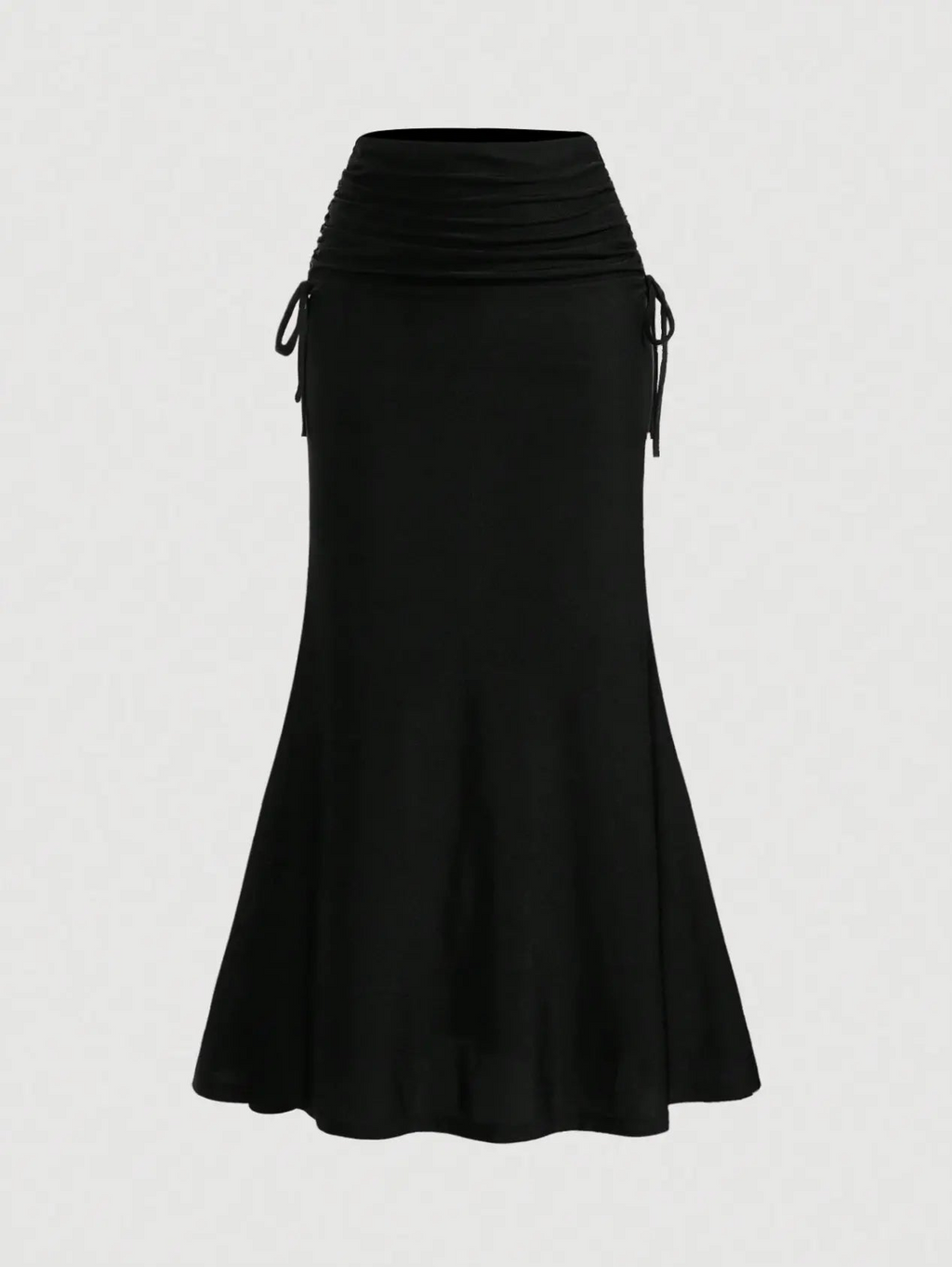 Drawstring Ruched Skirt Elitaire