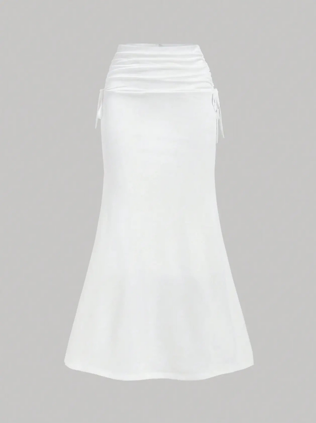 Drawstring Ruched Skirt Elitaire