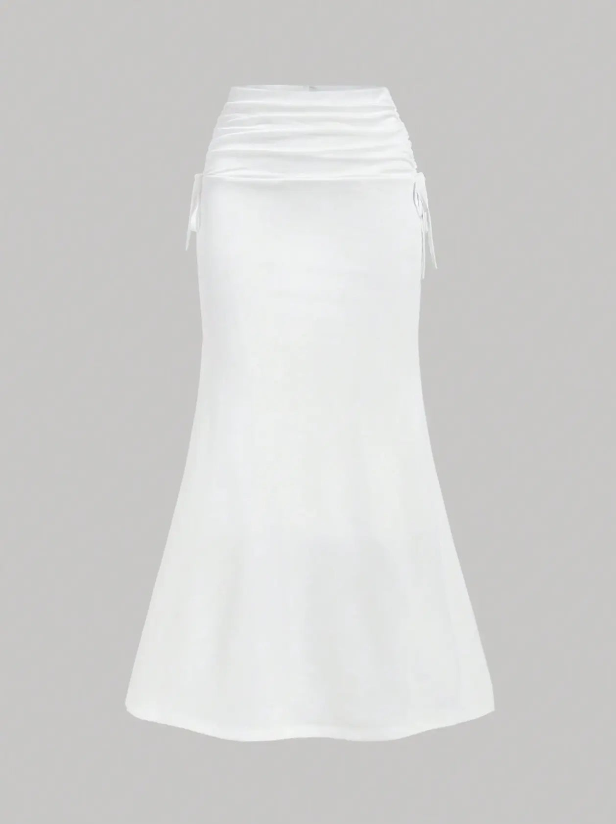 Drawstring Ruched Skirt Elitaire