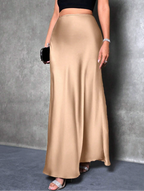 Siren Satin Skirt Elitaire