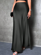 Siren Satin Skirt Elitaire