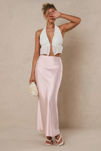 Siren Satin Skirt Elitaire