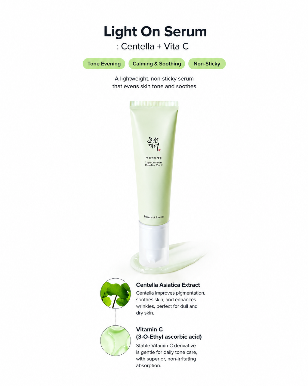 Beauty of Joseon - Light On Serum Centella + Vita C Mini