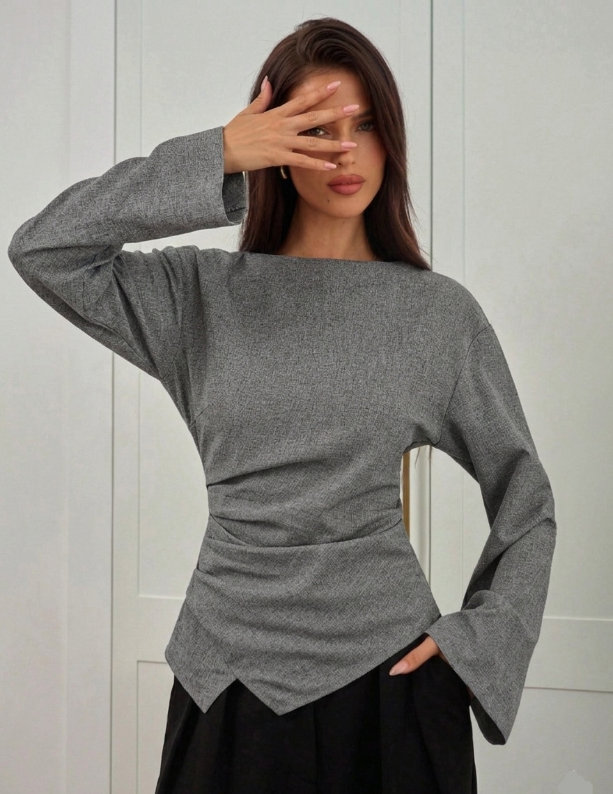 Angle Pleat Top Elitaire
