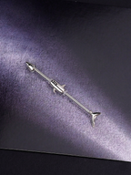 1 Pc Gothic Piercing Bar
