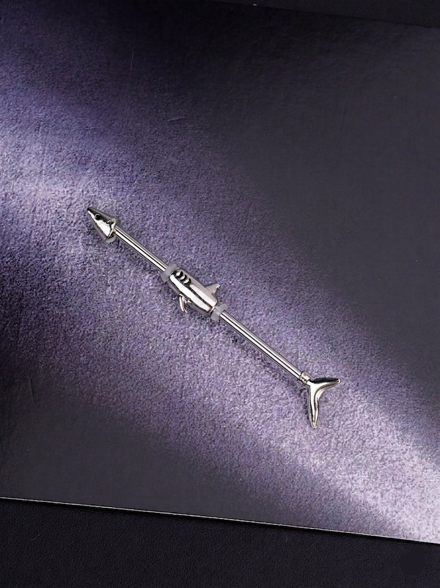 1 Pc Gothic Piercing Bar
