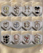 12 Pcs Y2K Nebula Ring Set Elitaire