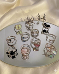 12 Pcs Y2K Nebula Ring Set Elitaire