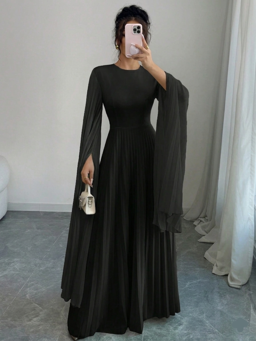 The Pleated Muse Gown