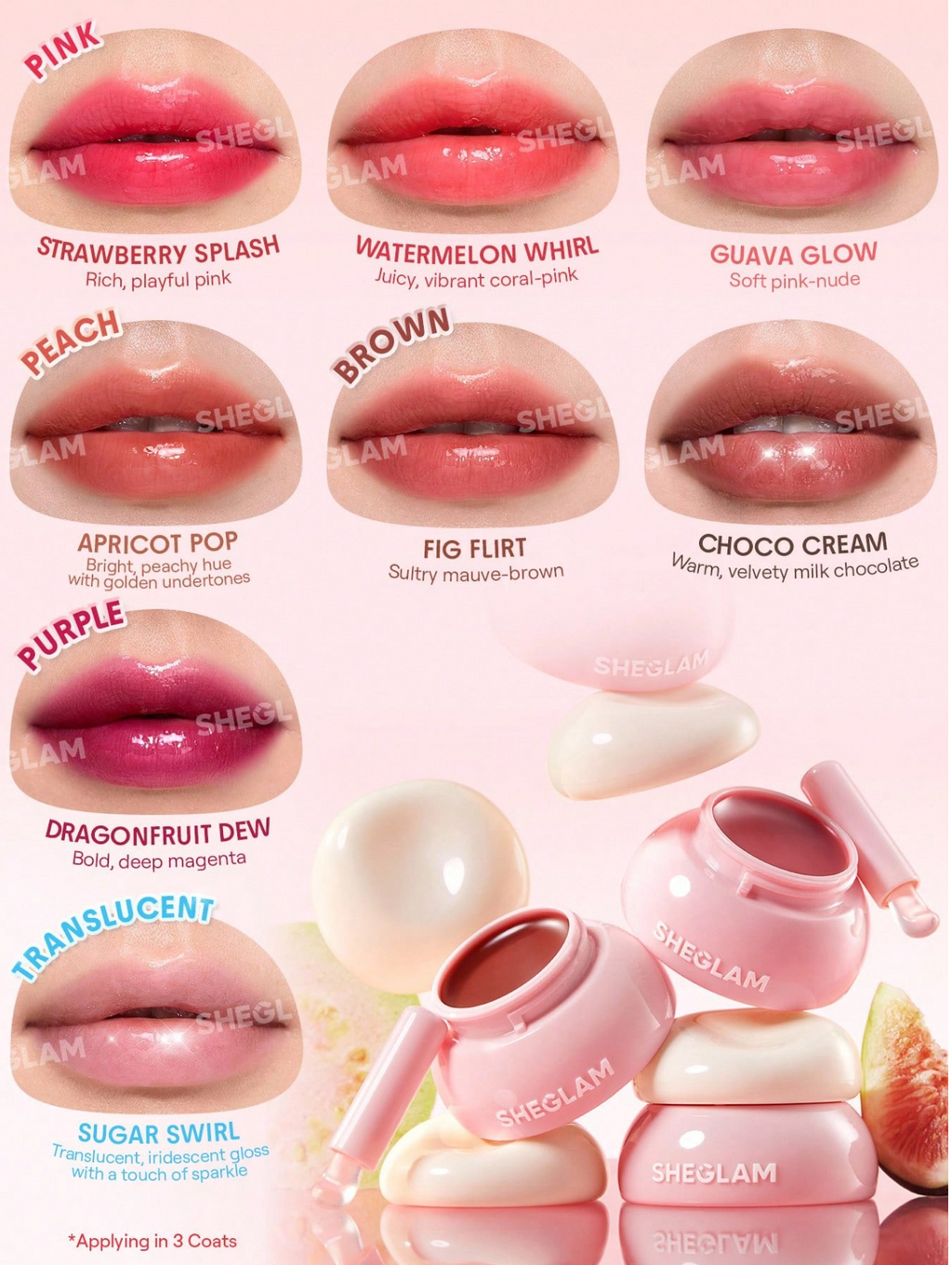 Hydra Jelly Lip Jam SHEGLAM