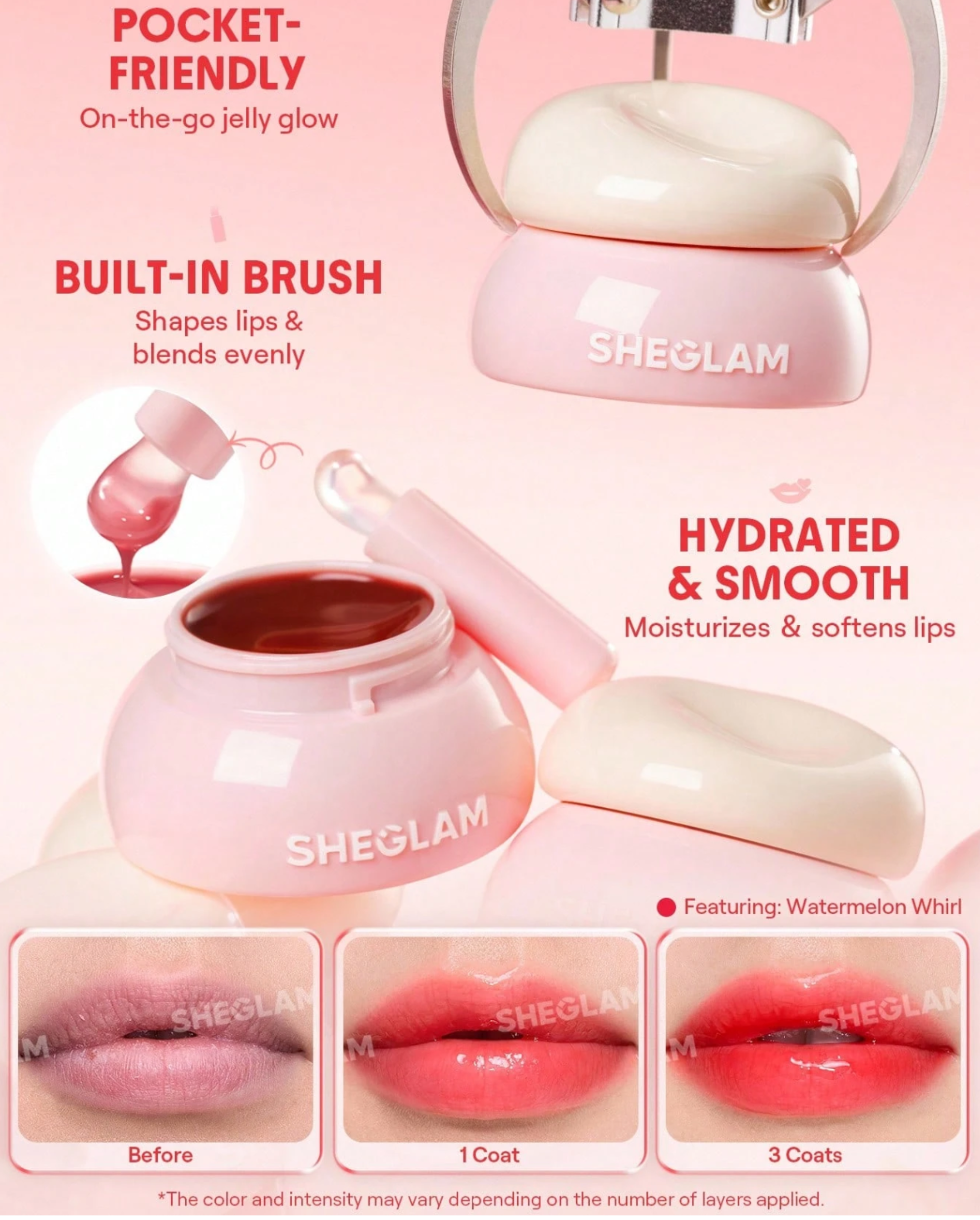 Hydra Jelly Lip Jam SHEGLAM