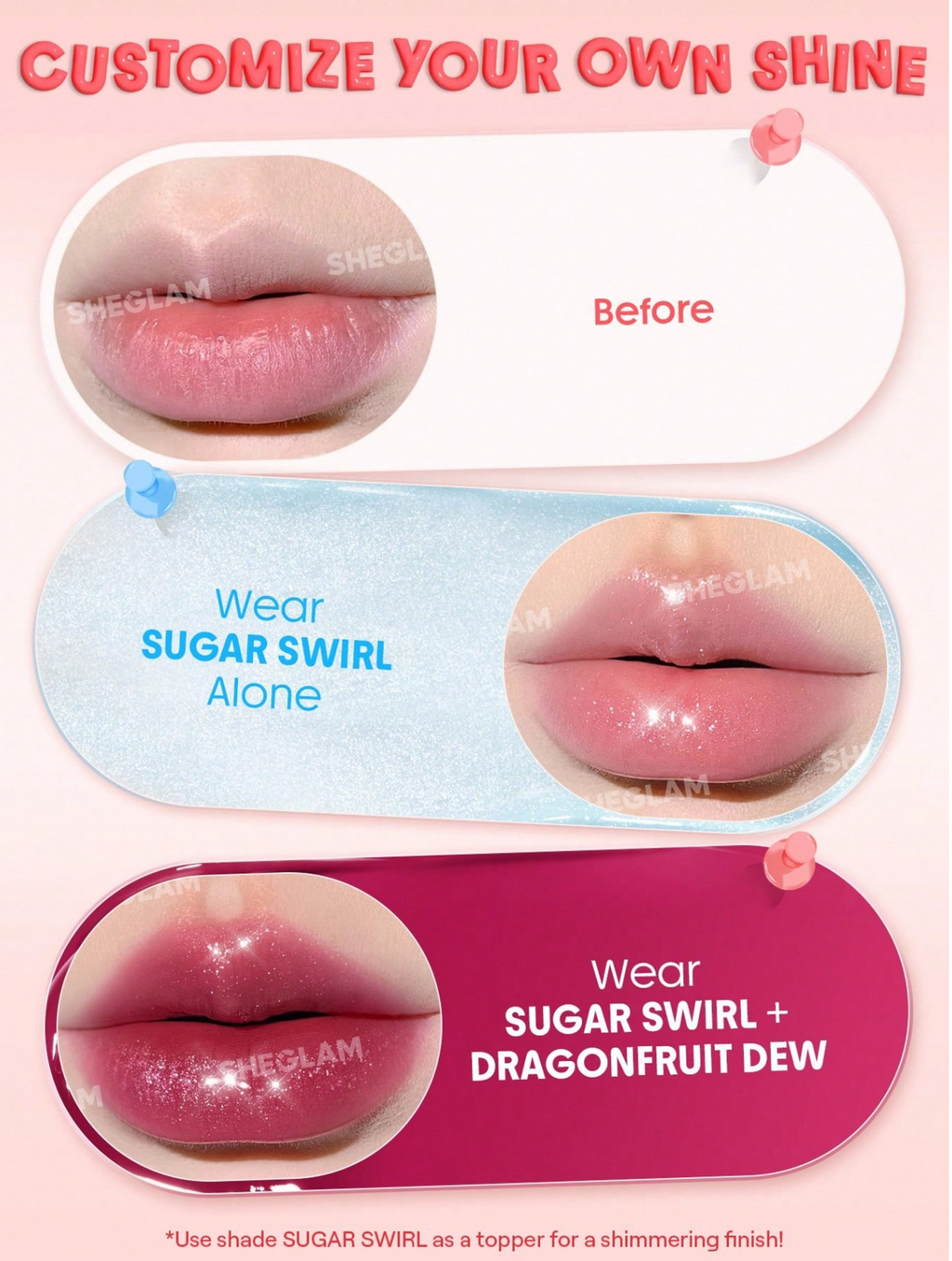 Hydra Jelly Lip Jam SHEGLAM
