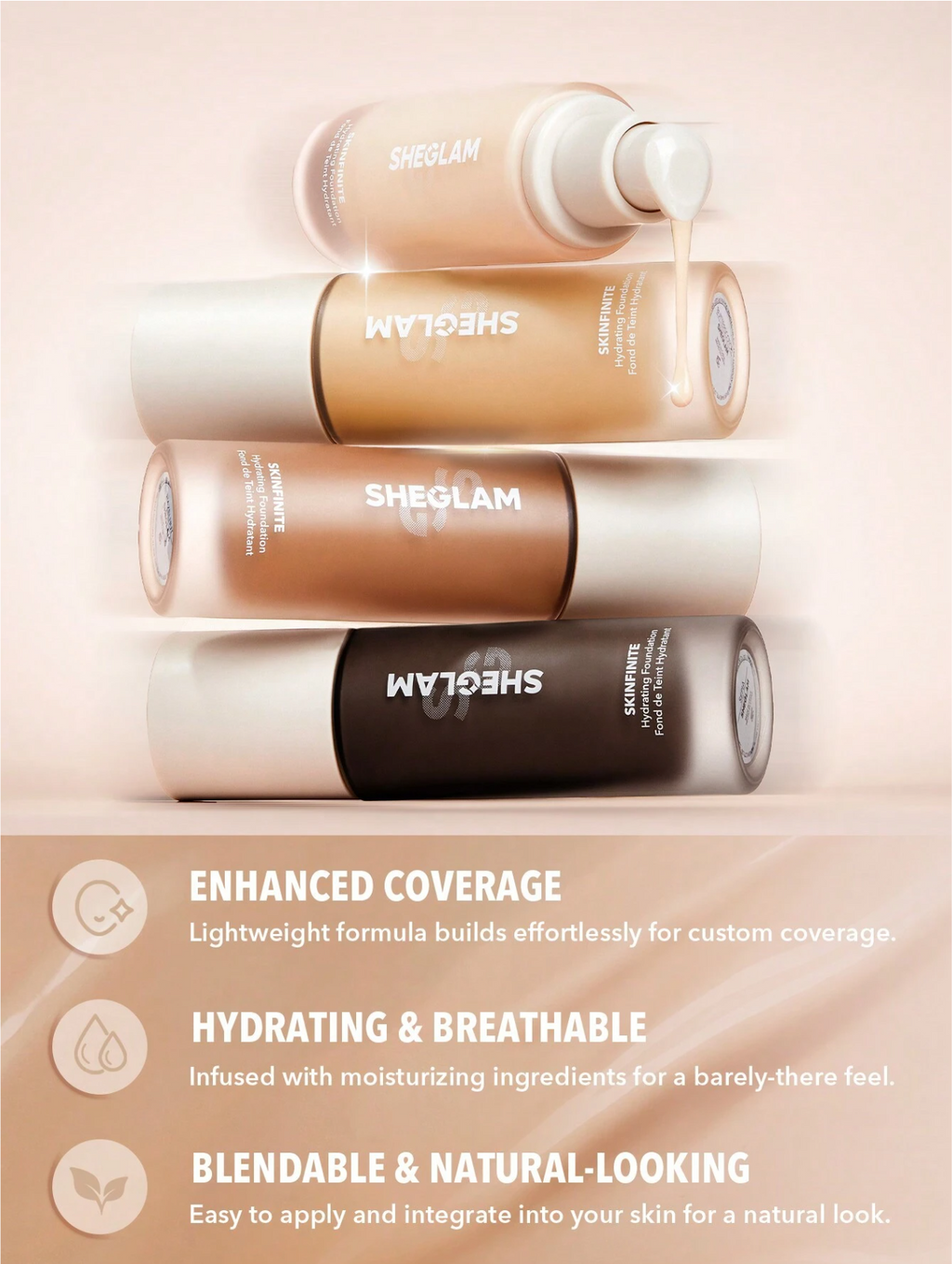 SHEGLAM Hydrating Foundation SHEGLAM