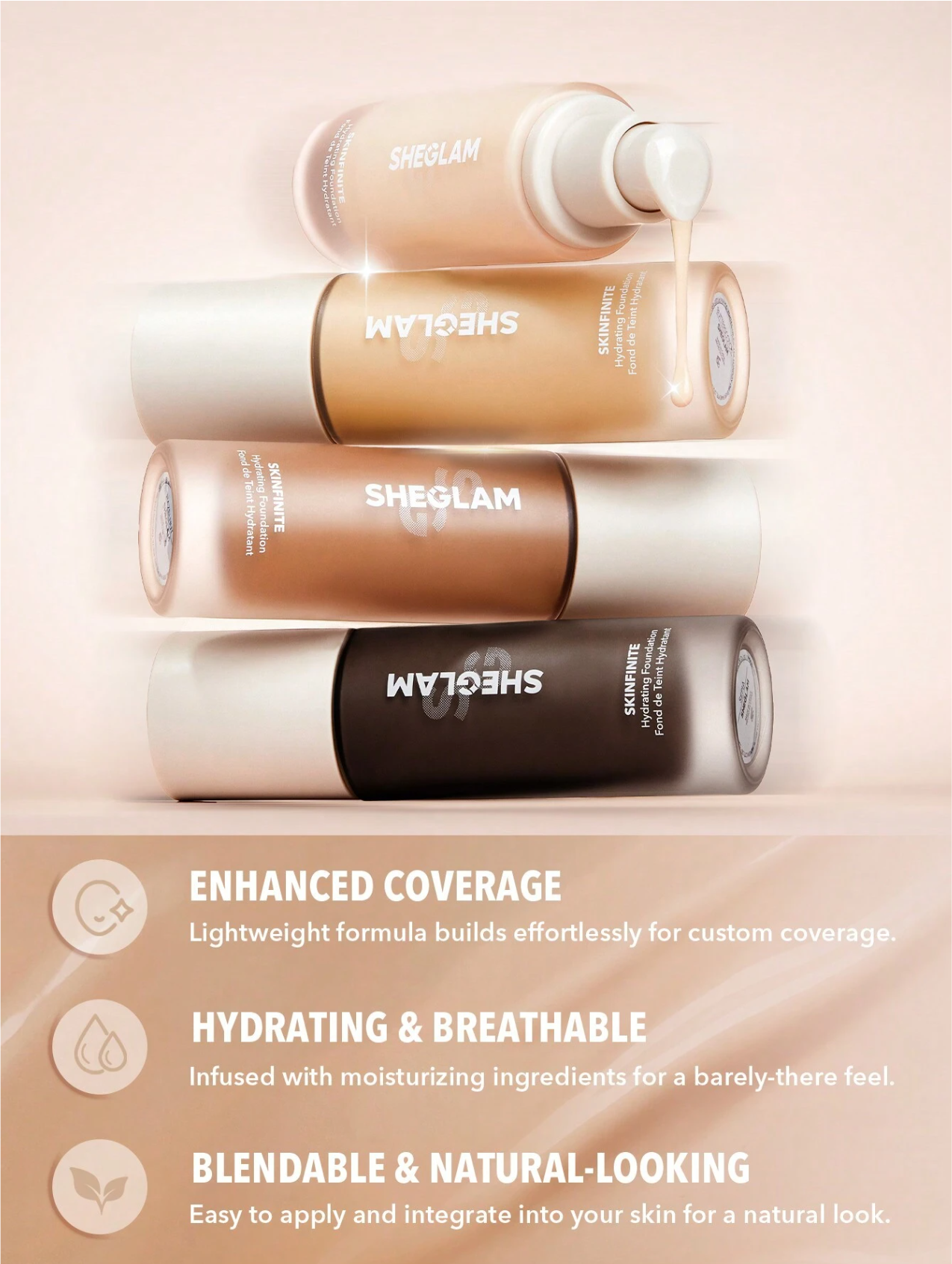 SHEGLAM Hydrating Foundation SHEGLAM