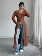 Flow Split Cardigan Elitaire