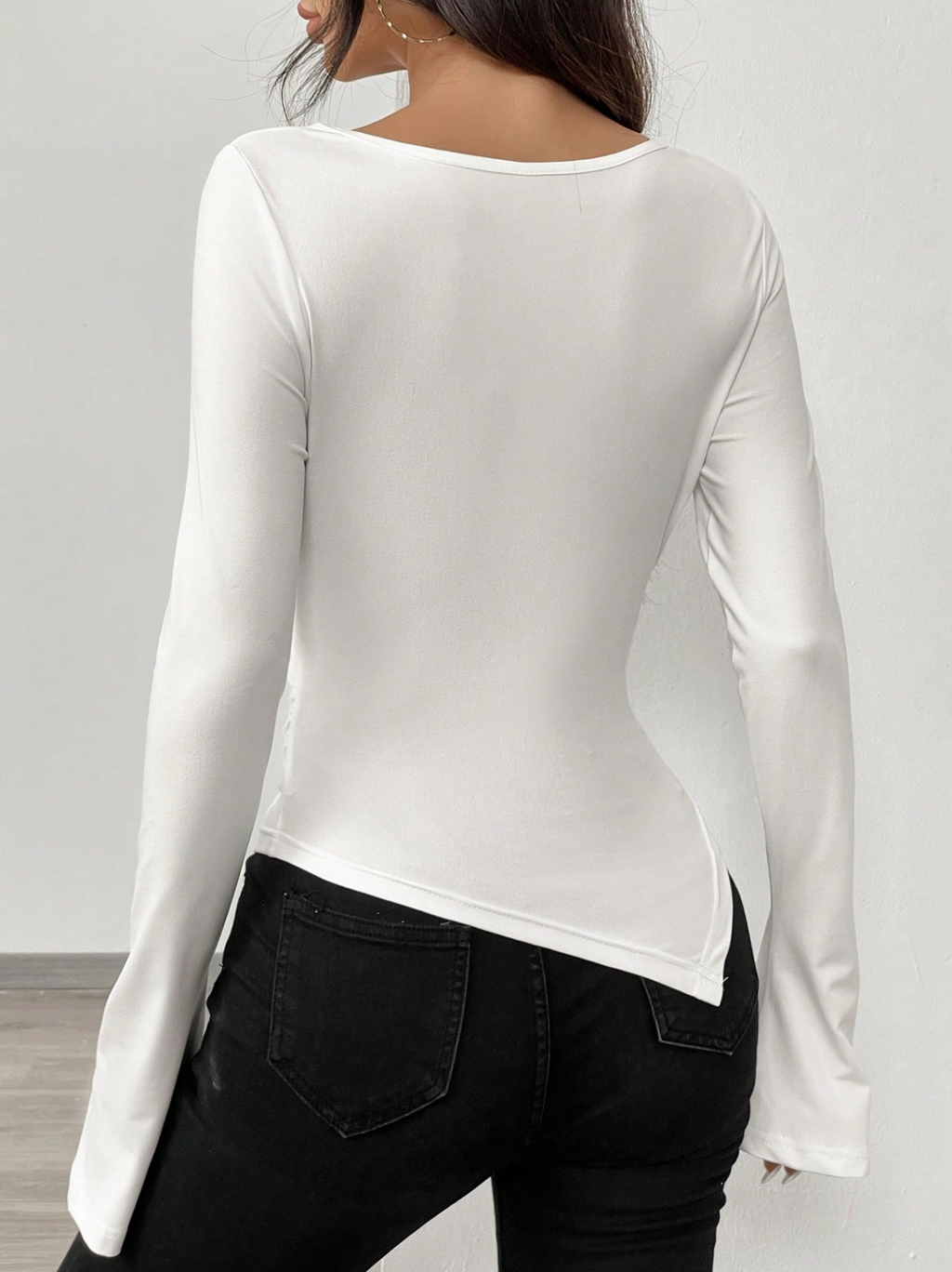 Inverse Hem Tee Elitaire