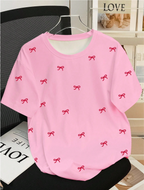 All-Over Bow Tee Elitaire