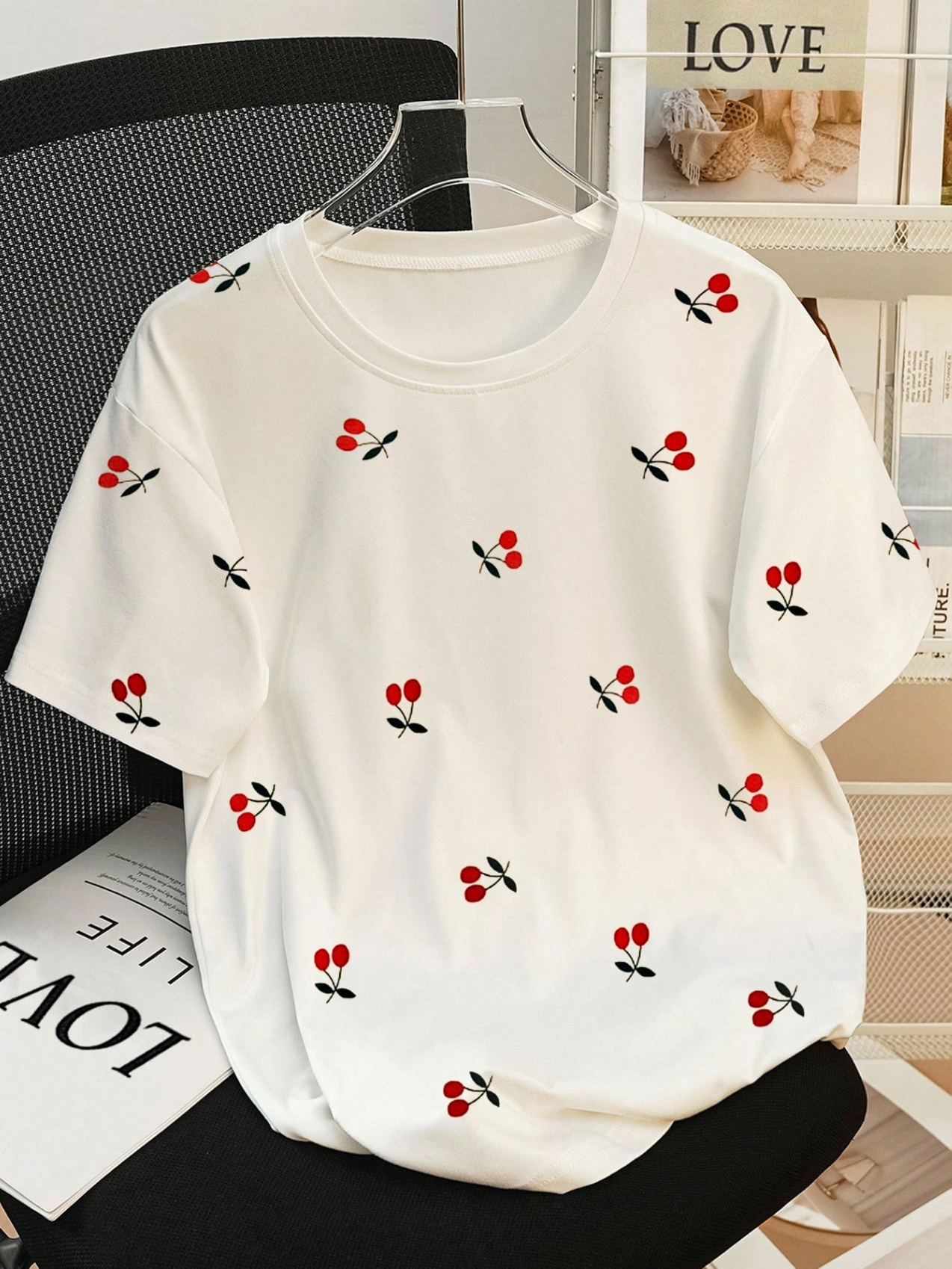 All-Over Bow Tee Elitaire