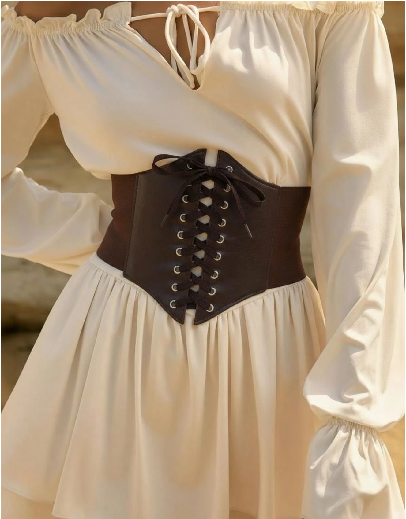 Hourglass Wrap Corset Elitaire