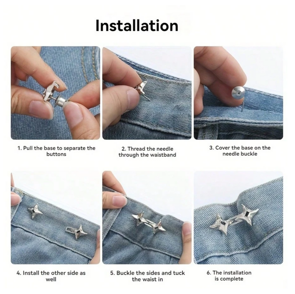 Chrome Thorn Waist Adjuster Elitaire