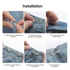 Chrome Thorn Waist Adjuster Elitaire
