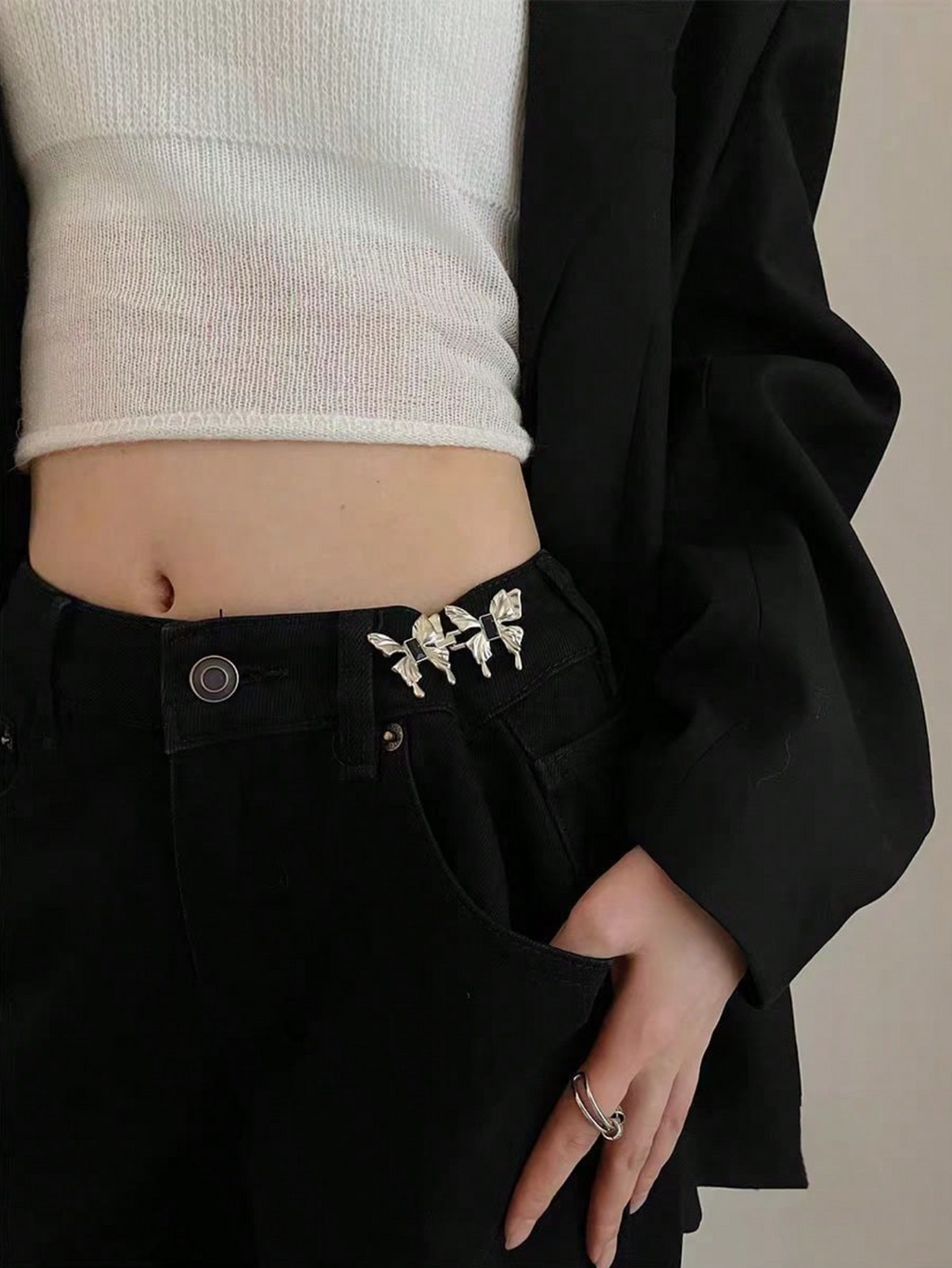 Noir Butterfly Waist Adjuster Elitaire